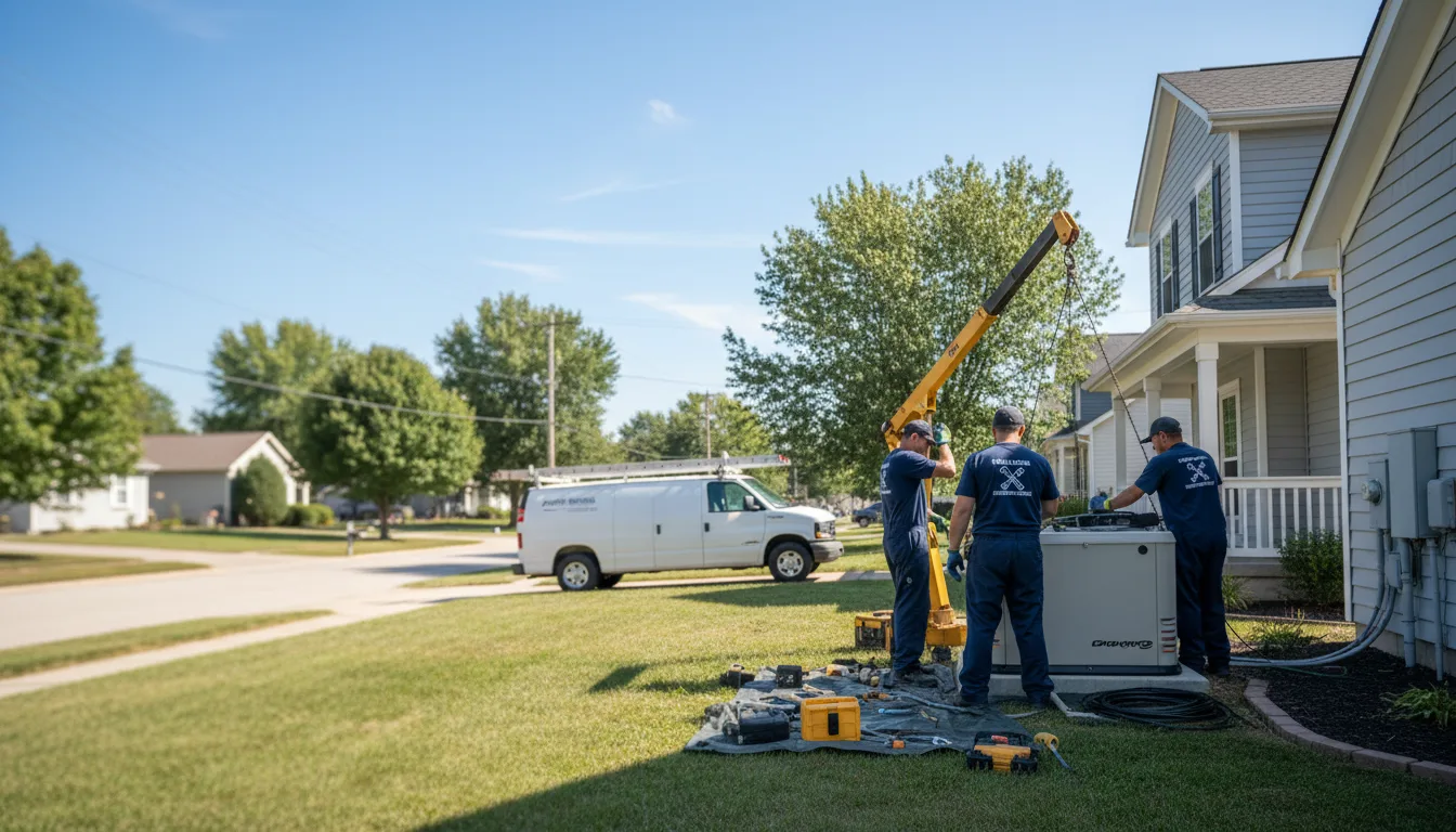 Generator Installation in Coloma, MI near me